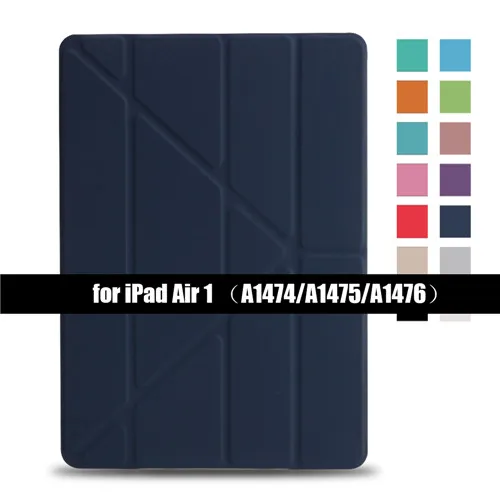 Чехол для IPad Air Flip Stand Case для Ipad 5 6, чехол из искусственной кожи для IPad Air 2 Smart Cover для Ipad Air 1 - Цвет: DB for ipad air