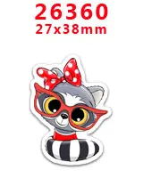 PR26360 30 шт/акриловое плоское украшение из смолы flatbacks украшения аксессуары DIY материалы ручной работы PR26241 - Цвет: PR26360
