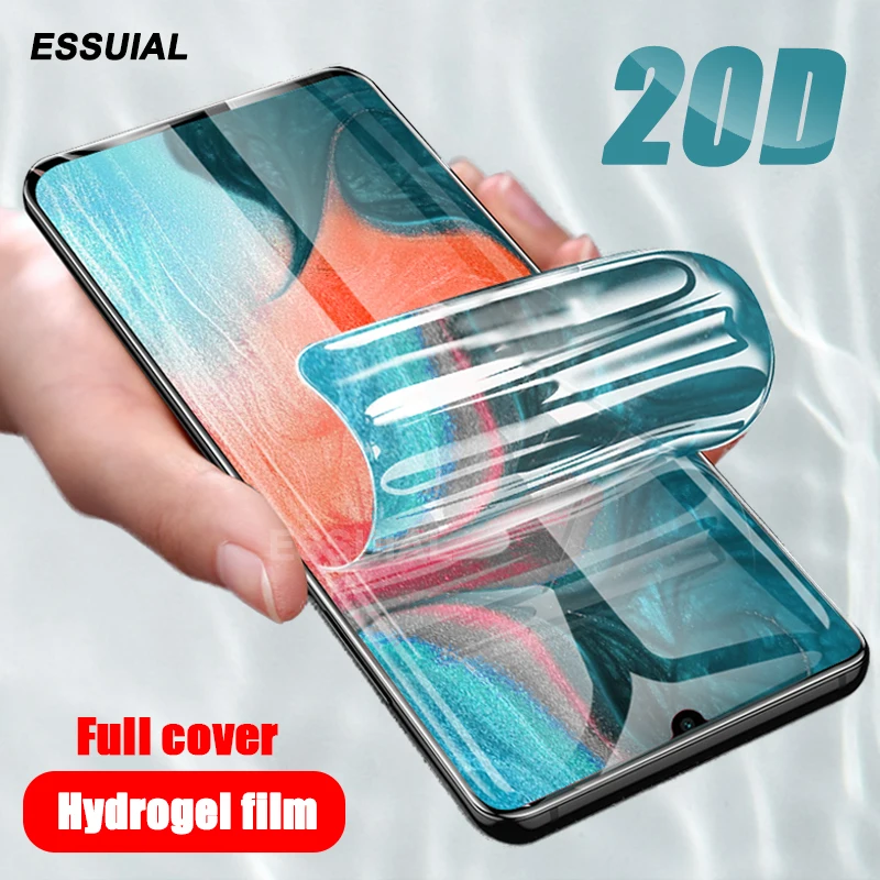 20D гидрогель пленка для samsung Galaxy A50 A30 A70 A80 A90 Экран протектор для A8 A6 A10 A20 M10 M20 A5 пленка не Стекло