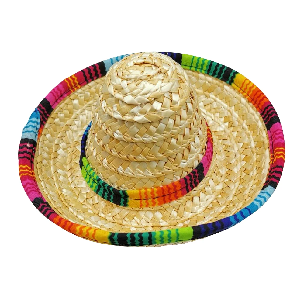 New Summer Cute Pet Mini Straw Hat 