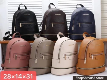 

Luxury Designer Brand Michael kors MK- Women Backpack Female School Bag Simple Ladies Shoulder Bags for Girls Mochila M51