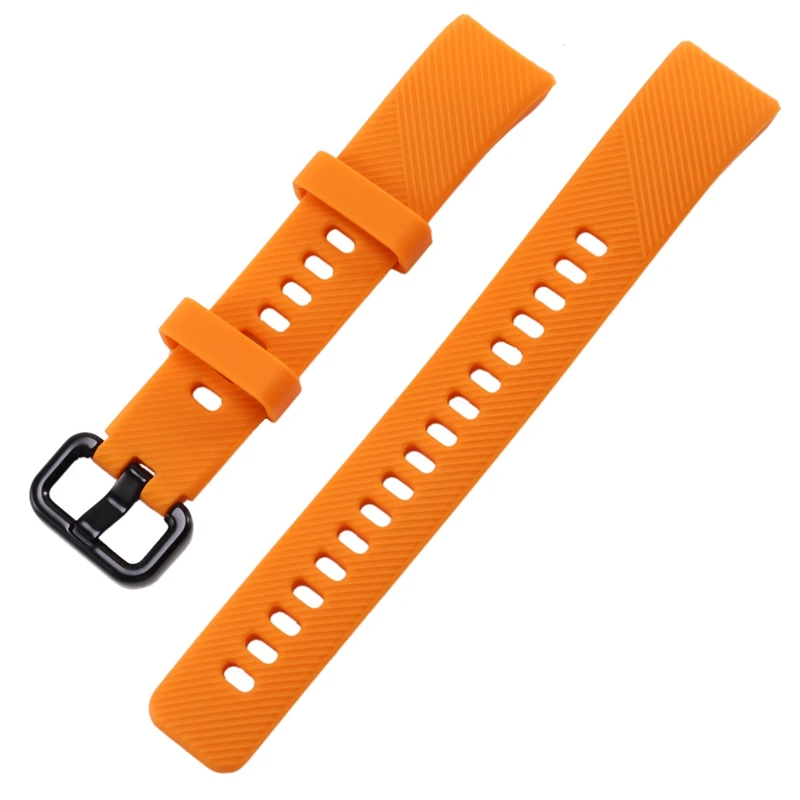 Orange Силиконовый ремешок для huawei Honor Band 4 стандартная версия Смарт-Браслет спортивный браслет - Цвет: Orange