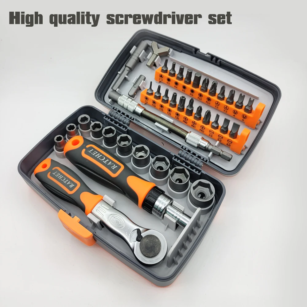 Auto Reparatur Werkzeug 46 stücke 1/4-Zoll Buchse Set Auto Reparatur  Werkzeug Ratsche Drehmoment Wrench Combo Werkzeuge Kit Auto reparatur  Werkzeug Set - AliExpress