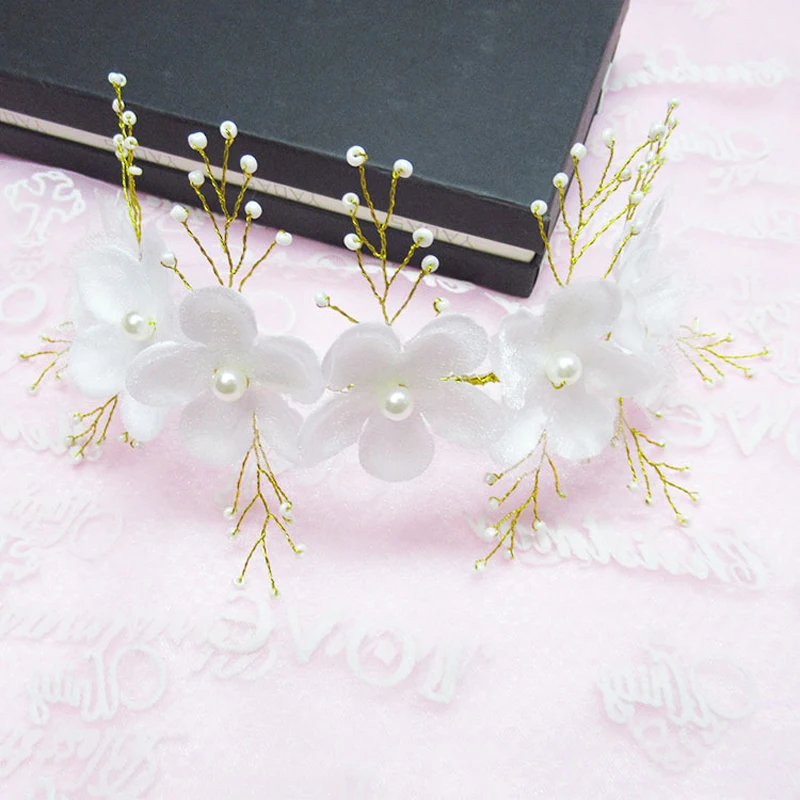 Crystal Pearl Headband Bride Bridal Party Hair Band Wedding Hair Accessories For Women HHeaddress Styling Tools Accessories