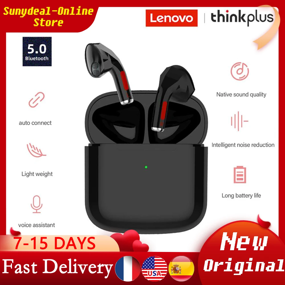 Новые беспроводные Bluetooth-наушники Lenovo Thinkplus TW50 с Bluetooth 5 0 беспроводная гарнитура
