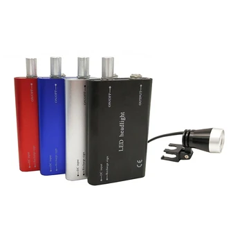 

Medical Headlight 3W LED Medical Headlamp Dental Surgical Medical Headlight with Filter Rechargeable Battery