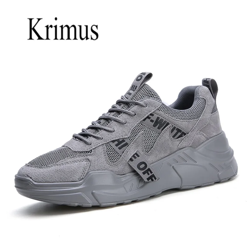 

Mens Casual Shoes BreathableThick Bottom Lace-Up Male Sneakers Off Sports White Fitness White Shoes Men zapatos de hombre