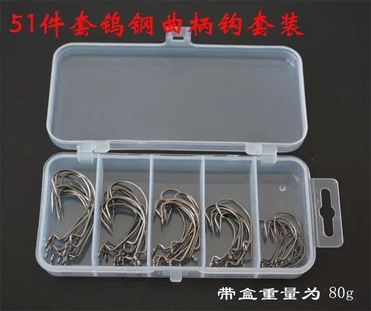 Набор крючков для рыбалки рыболовный крючок 2#1#1/0#2/0#3/0# Dezhou City Fishing Group Lure