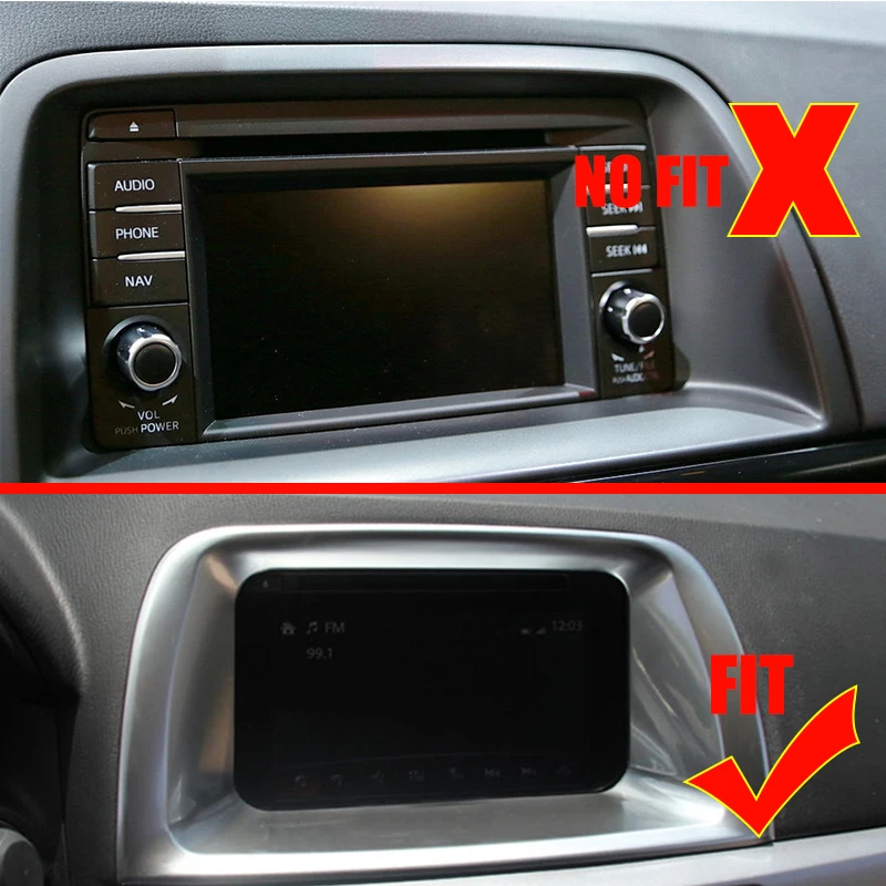 Для Mazda CX 5 CX5 2015 2016 ABS матовая Центральная панель управления декоративная крышка