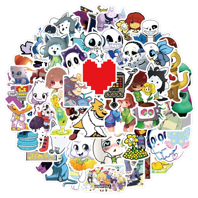 Undertale Characters - Undertale - Sticker