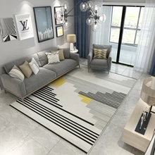 Ковер для гостиной в европейском стиле, современный минималистичный стиль cha ji tan, домашняя спальня, настенное одеяло для кровати
