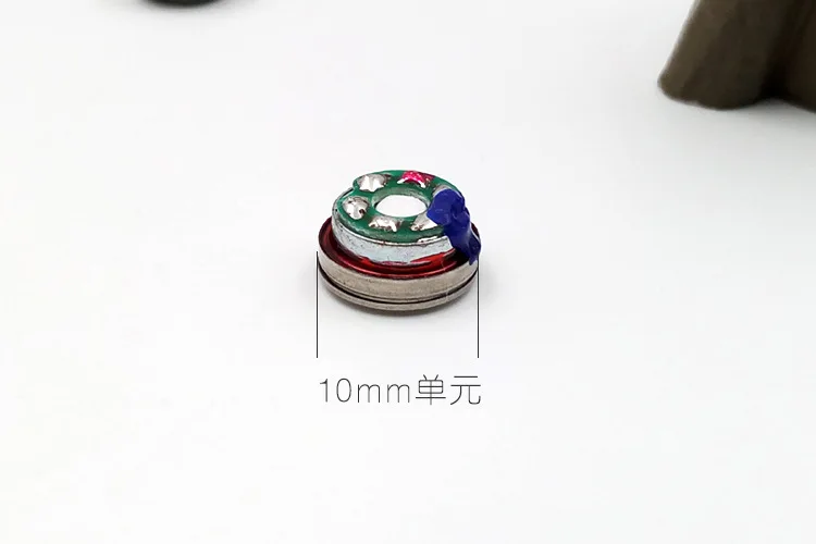 10 мм Био-Мембранный блок в уши тип наушников динамик высокое разрешение DIY блок гарнитуры