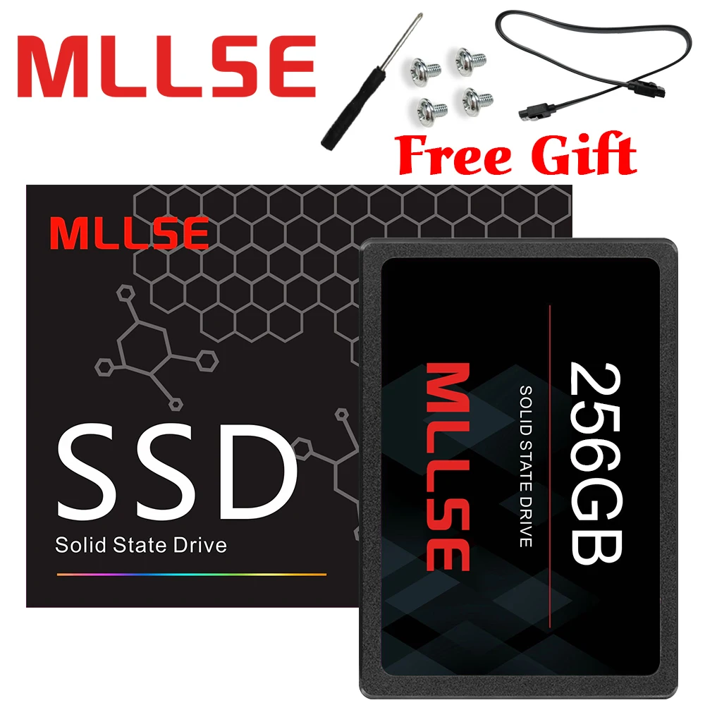 Unidad interna de estado sólido para ordenador portátil y PC, SSD SATAIII 3D NAND Flash TLC 2,5 MB/s SMI/Phison/Realtek, 500