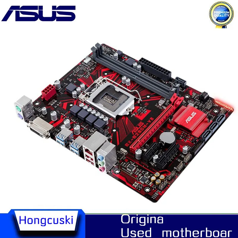 para Asus Ex-b250m-v3 Desktop Placa-mãe Soquete Lga 1151 Ddr4 B250 Sata3 Usb3.0 Placa-mãe - Imagem 4