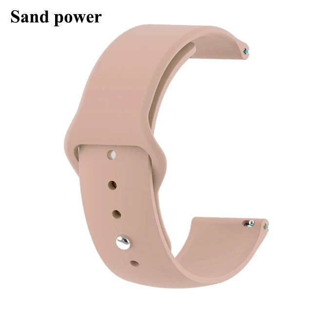 Sand Power Силиконовый мягкий ремешок для Xiaomi Huami Amazfit Bip BIT Lite Молодежные умные часы браслет на запястье для Amazfit Bip ремешок для часов 20 мм ремешок - Цвет: Sand Power