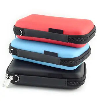 

2.5inch Mobile Hard Storage Box Organizer Ear Cup Disk Drive Storage Container Electronic Parts Storage Pouch 1PC Multifunction