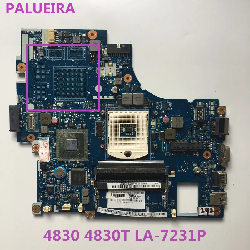 PALUBEIRA ноутбук материнская плата для Acer 4830 4830T PC материнская плата для ноутбука MBRGP02001 P4LJ0 LA-7231P полный tesed DDR3