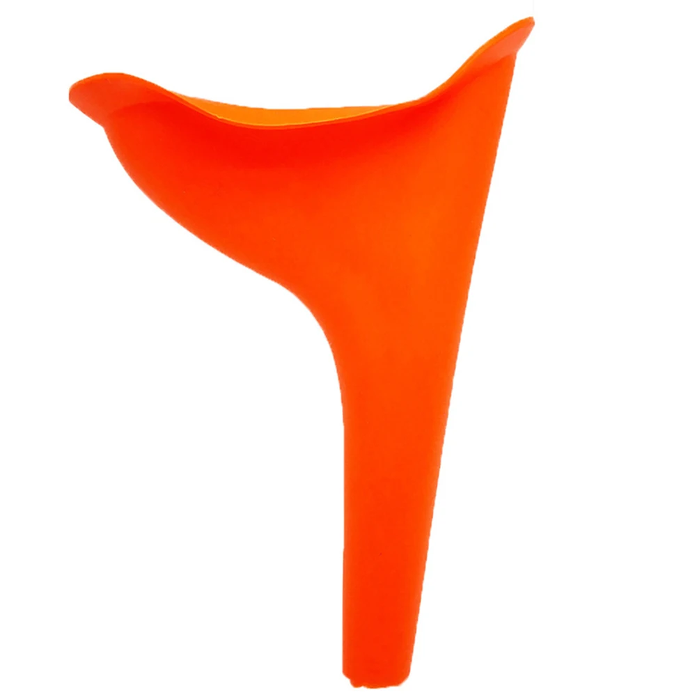 random color Female Urination Device Standing up Pee Urinal No Mess Women Pee Funnel for Outdoor Activities can CSV - Цвет: random color