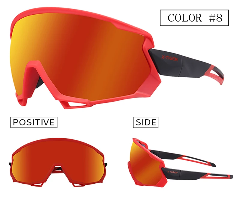 X-TIGER Pro Wind Cycling Glasses Polarized Sports Road Bicycle Glasses MTB Bike Sunglasses Goggles Mountain Bike Cycling Eyewear
