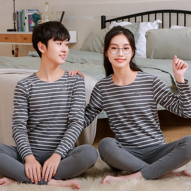 Teen Boys Girls Underwear Set Autumn Winter Cation Pajamas Kids 37&deg; Constant Temperature Thermal Underwear Clothes 12 13 14 Year