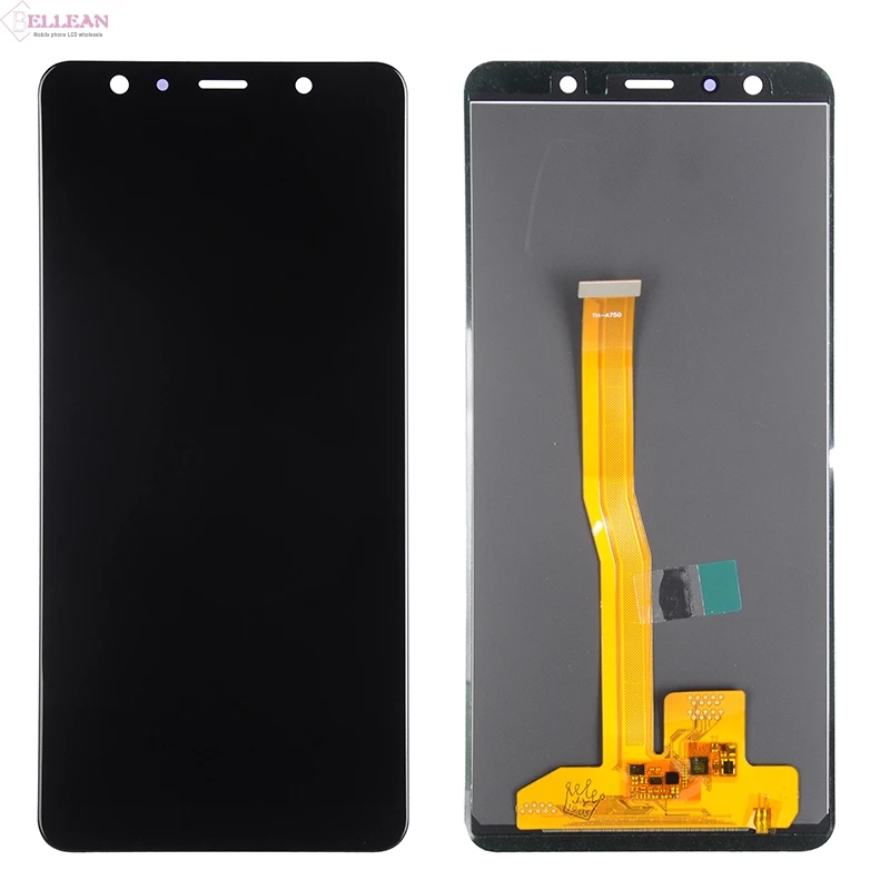 HH продвижение Amoled A7 lcd для samsung Galaxy A750 lcd SM-A750F/DS A750FN дисплей кодирующий преобразователь сенсорного экрана в сборе 1 шт