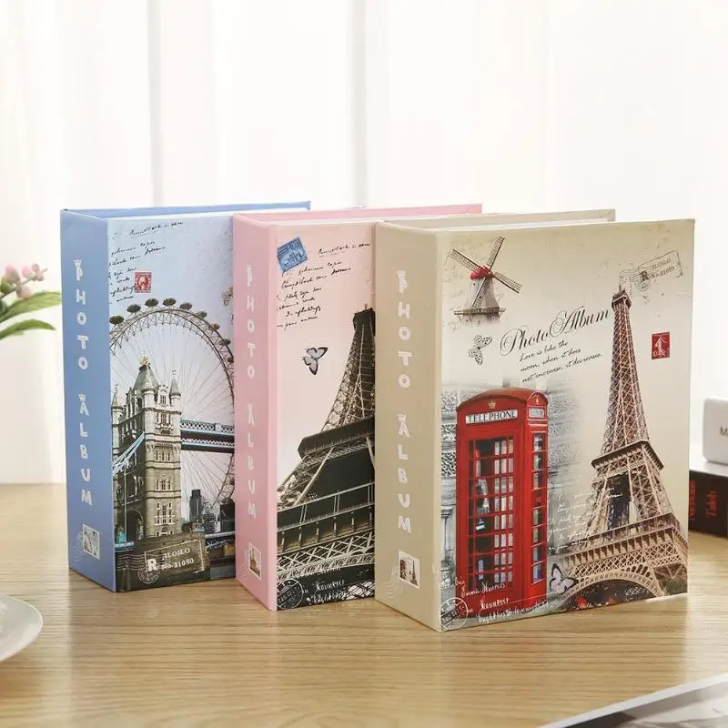 

100 Pictures Pockets Photo Album Interstitial Photos Book Case Kid Album Storage Family Wedding Memory Party Gifts Hot sale