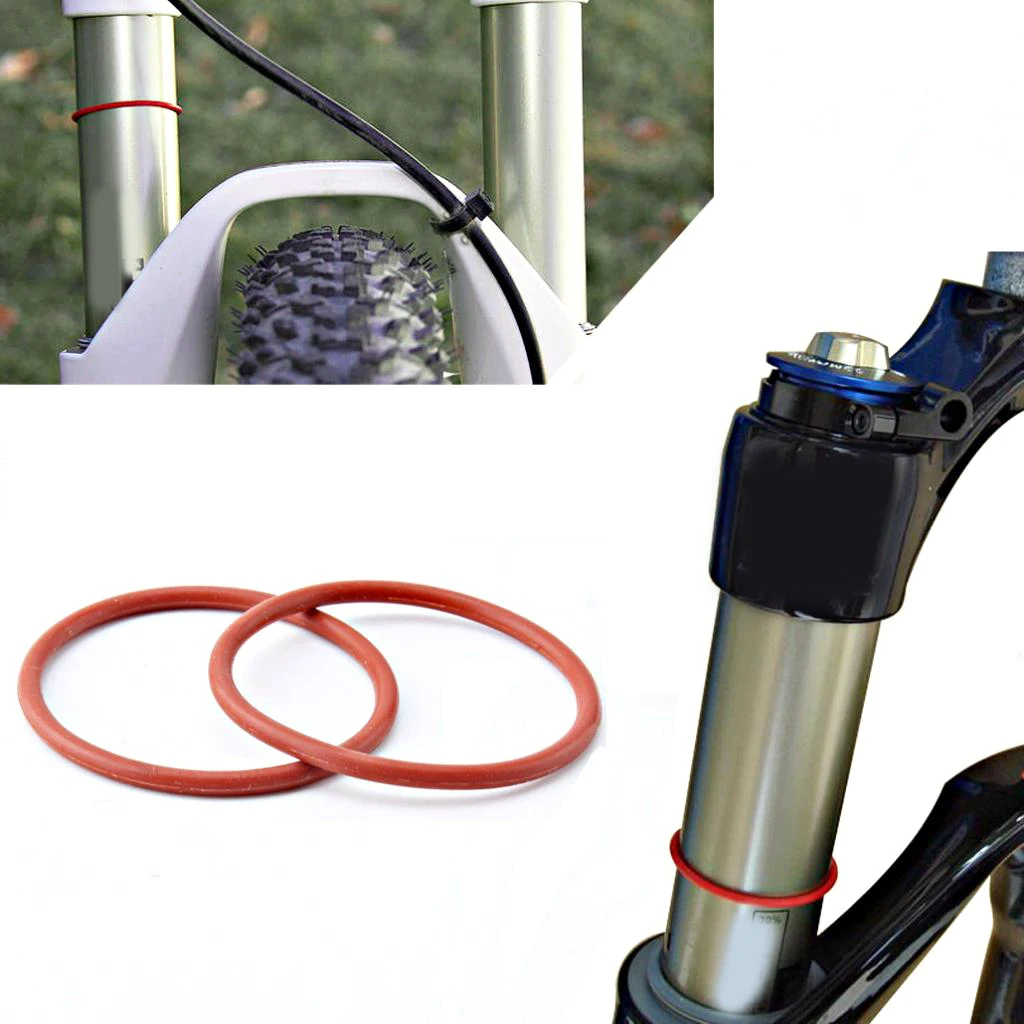 Mountain Road Bike Front Fork Dust Seals, O Ring Seal 32mm Basic Service Accessory