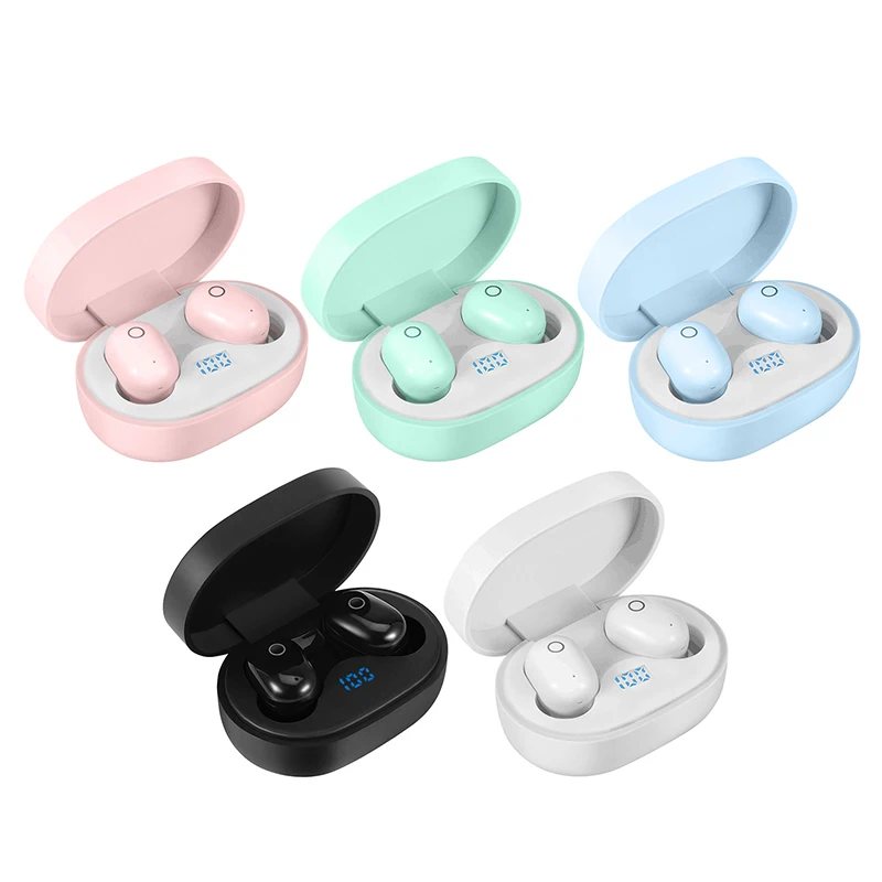 DT 8 TWS беспроводные Bluetooth наушники светодиодный ным дисплеем сенсорные с внешним