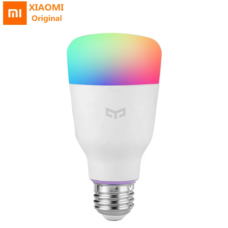 

XiaoMi Yeelight 1S Colorful Bulb E27 Smart APP WIFI Remote Control Smart LED Light RGB / Colorful temperature Romantic lamp bulb