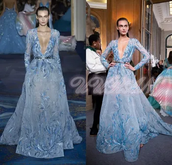 

French Net Lace Fabric Blue Mesh Fabric Embroidered Nigerian Sequins Lace Fabric