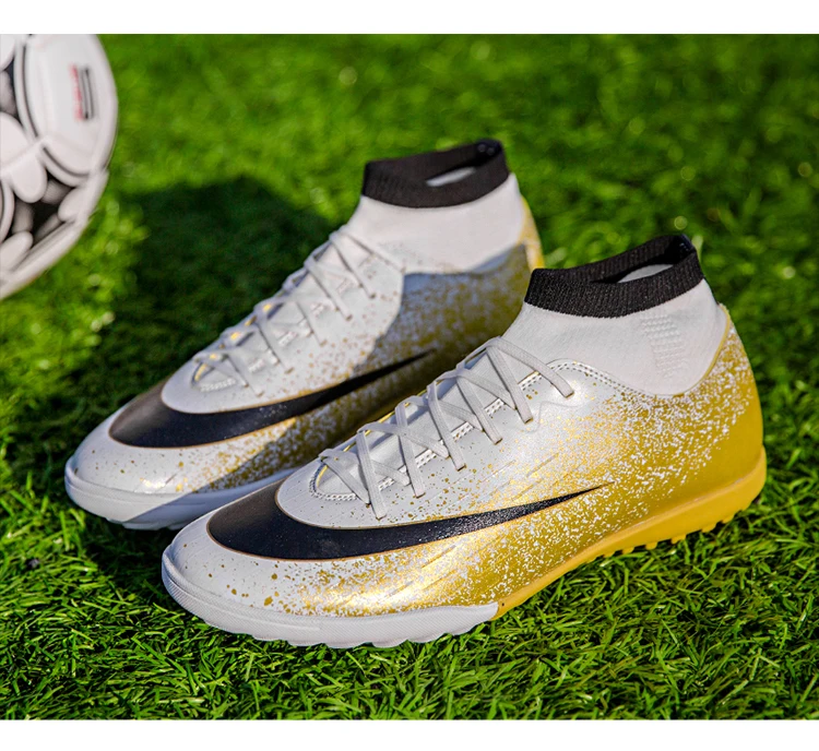 Мужская футбольная обувь Fury CR7 XII VII Elite FG Soccer Cleats уличные футбольные бутсы Messi Superfly VI 360 Elite FG высокие сапоги