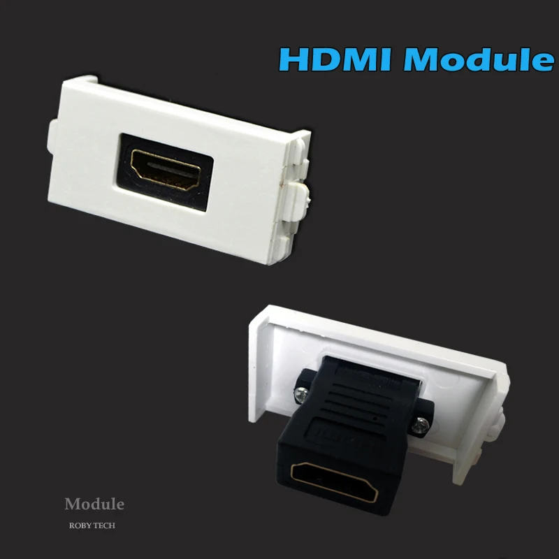 Настенный держатель крышки с портами HDMI + USB LC белое настенное крепление лицевая