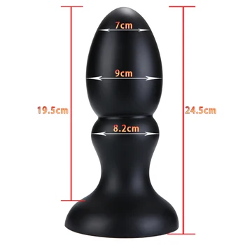Anal Plug Toys Huge Dildo Butt Plug Massage Ball Anal Sex Toys For Woman Men Gay Orgasm Stimulate Anal Plug Bead Dildos Sex Toys 2