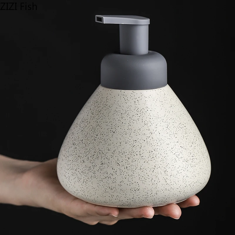Керамическая эмульсия дезинфицирующее средство для рук Бутылка для хранения шампуня бутылка геля для душа товары для дома, ванной