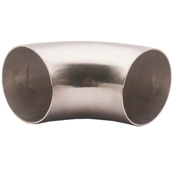 

Stainless Steel 0.84D Exhaust Tip 3.5” Ultra Tight Radius Mandrel Bend 90 Degree