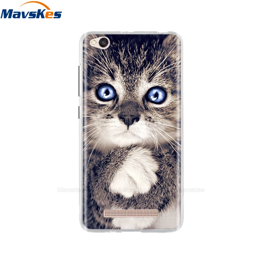 cases for xiaomi blue for Redmi 4A Case For Xiaomi Redmi4A Silicone TPU Protective Cover Cartoon Phone Case on for Xiaomi Redmi 4A 4 A Redmi4A Cases xiaomi leather case hard Cases For Xiaomi