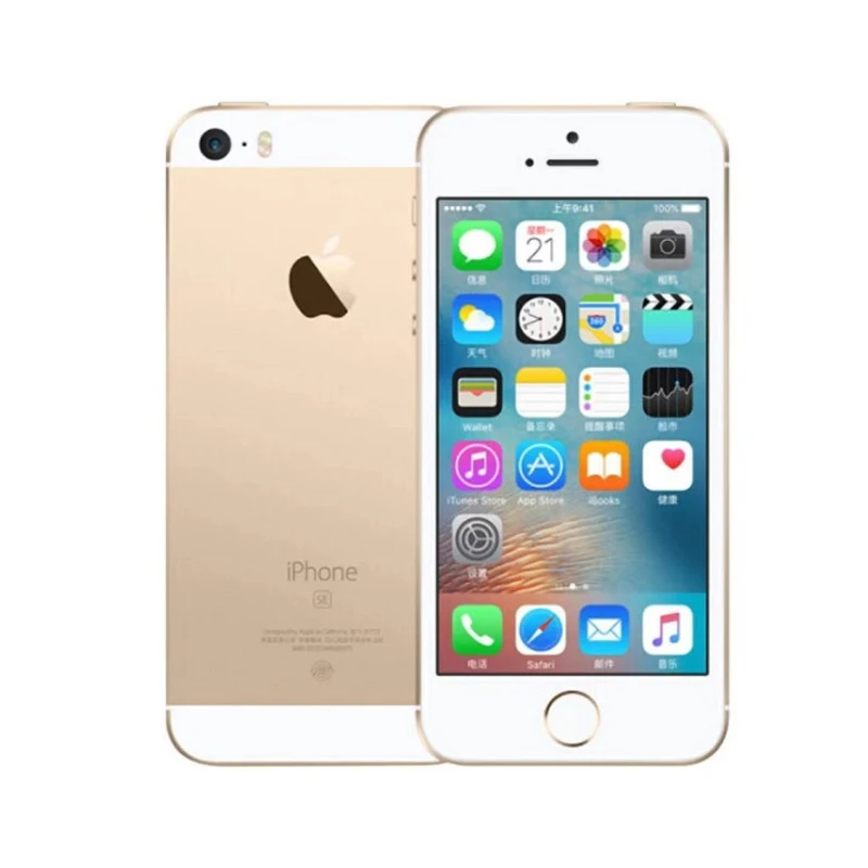 Разблокированный мобильный телефон Apple iPhone SE A1723 LTE 4," 2 Гб ОЗУ 64 Гб ПЗУ двухъядерный смартфон с отпечатком пальца 1642 мАч
