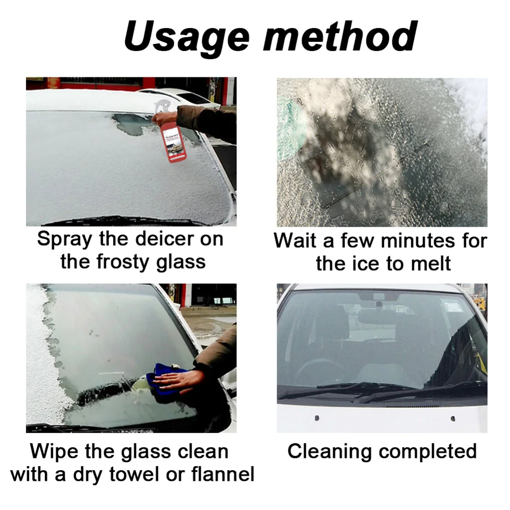 Горячая De-Icing агент De-Icer тает снег мороз зима авто окно 30 мл/100 мл TI99