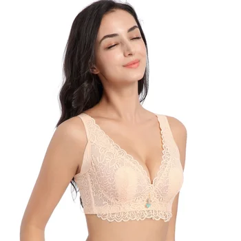 

Womens Lace Transparent Bras Underwire Bra Lingerie Underwear Perspective Bralette Push Up Brassiere Underwear Plus Size