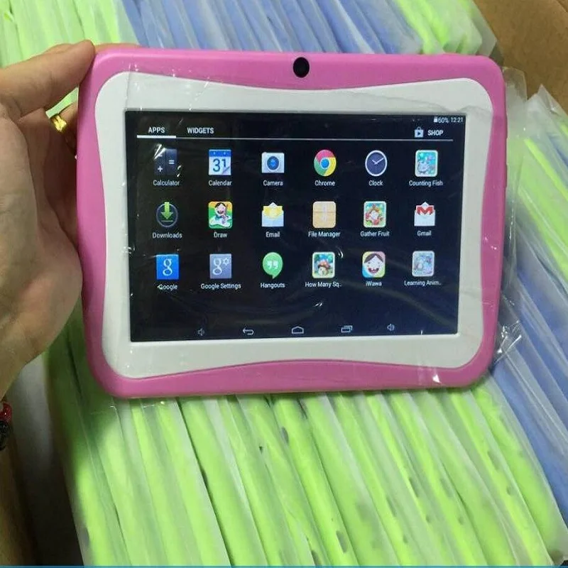 7 Inch Children's Tablet Android Dual Camera Wifi Educational Game Gift Children Music Gift Student pc learning machine