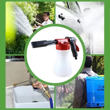 

High Pressure Portable Car Snow Foam Water Gun Bottle for Car Garden Deep Cleaning Nozzle Sprayer Watering Spray Cleaning Tool