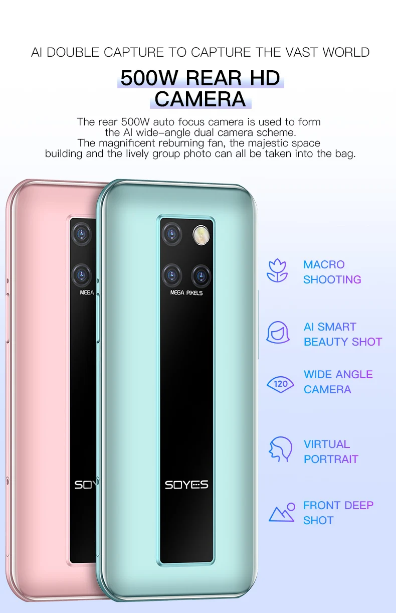 Mini Sized 4G LTE SmartPhone Soyes S10-H 3GB+64GB Android