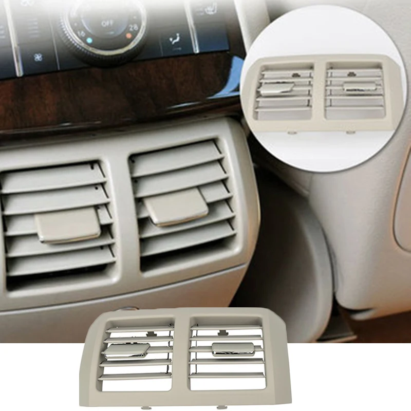 

1pc Car Gray Rear Center Console Air Outlet Vent Grille Panel Cover 2518301154 For Mercedes-Benz R280 R300 R320 R350 R500 R63AMG