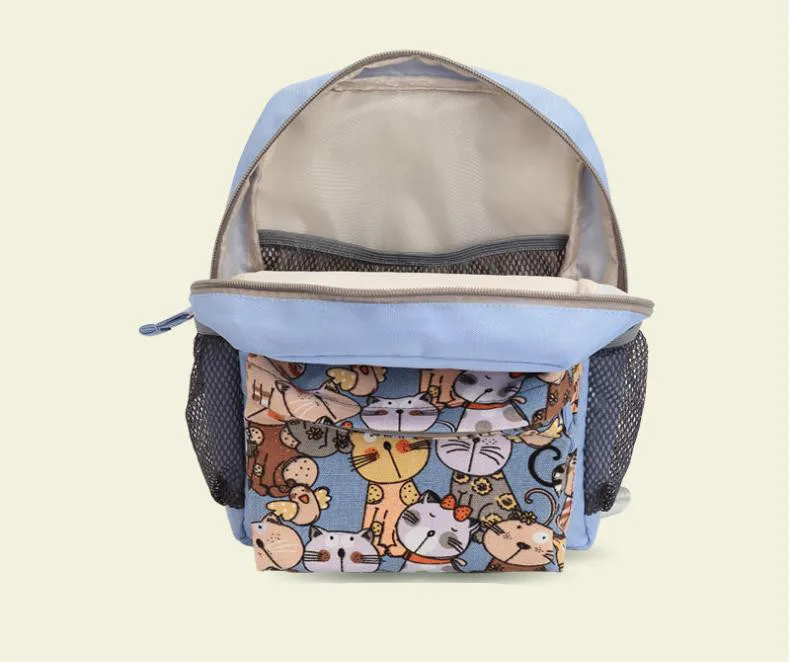 Cute Cat Baby Safety Harness Backpack Toddler Anti-lost Bag wrist link Toddler Traction Schoolbag Children Outing Traction Rope