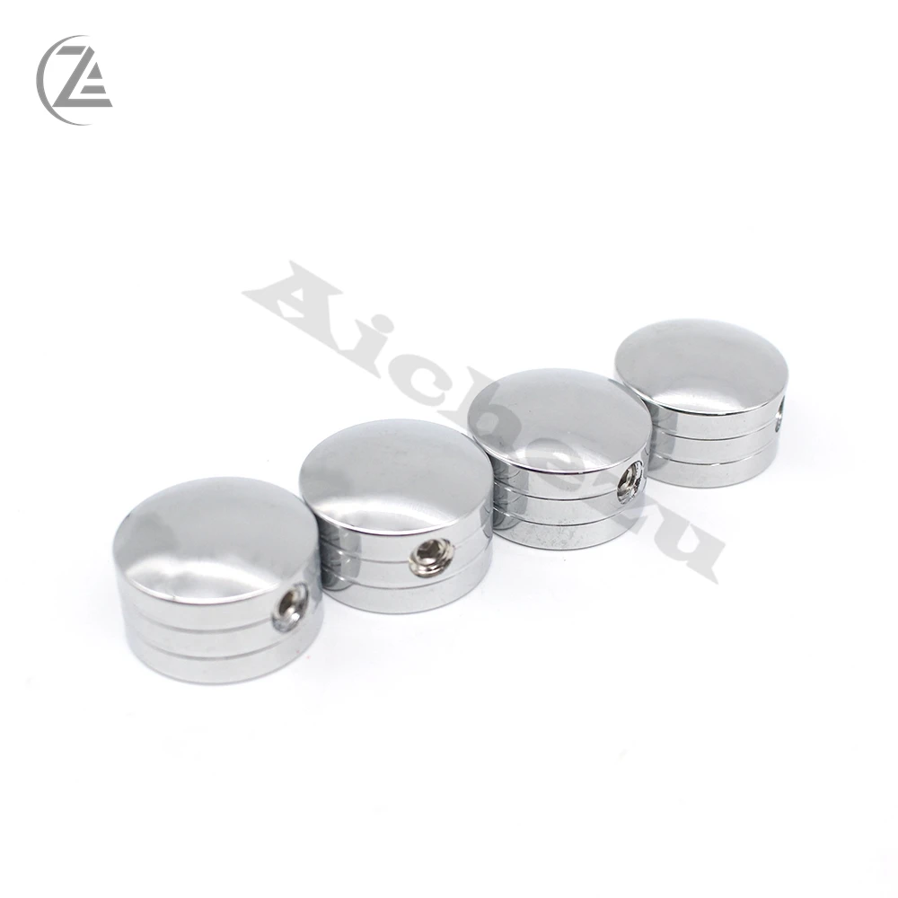 Head Bolt and Spark Plug Cover Kit Silver Fits Twin Cams 1999-Up