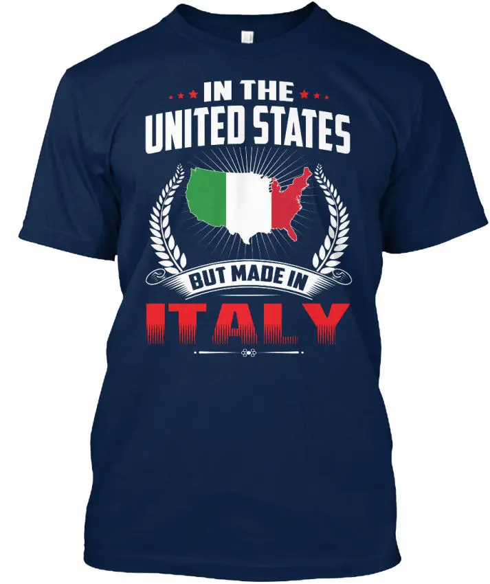 2019 Summer Brand Men'S Homme Clothing For Men Made In Italia - The United States But Italy Standard Unisex brand Tshirt |