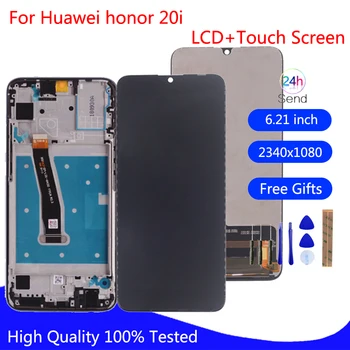 

For Huawei Honor 10i 20i HRY-LX1T LCD Display Touch Screen Digitizer Assembly For Honor 10i Phone Parts Replacement With Frame