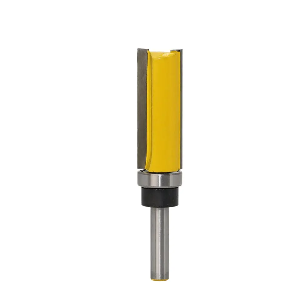 8MM Shank Template Trim Hinge Mortising Router Bit Straight End Mill Trimmer Tenon Cutter for Woodworking Milling Cutter