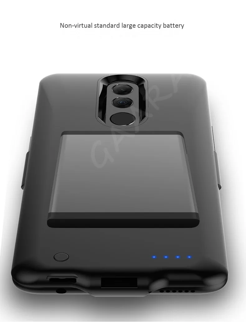 6800 мАч батарея чехол для Huawei Mate 10 Nova 2i Беспроводной внешний резервного копирования высокой емкости черный синий зарядка Чехлы для портативного зарядного устройства etui