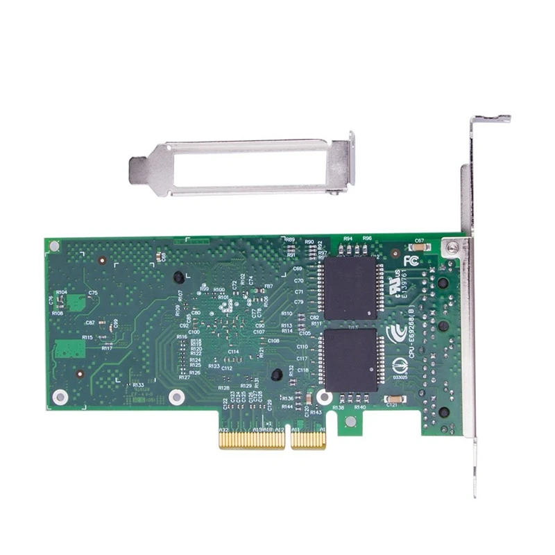 4 Порты и разъёмы PCI-E гигабитный сетевой карты для Intel 82580 серверный адаптер PCI-E 10/100/1000 Мбит/с четырехъядерным процессором RJ45 сетевой адаптер